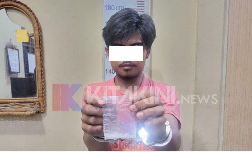 Miliki 3,2 Gram Sabu Pria Asal Padangtualang Ditangkap Polisi