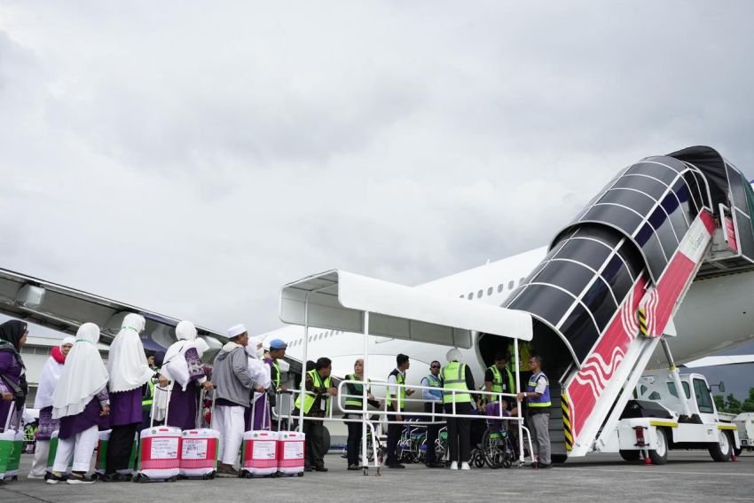 Kemenag Sigap Tangani Jemaah Sakit Saat Technical Landing di Kualanamu