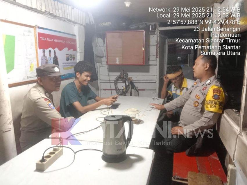 Bhabin Polsek Timur 'Saling' Bangun Kemiteraan dan Kepercayaan Masyarakat