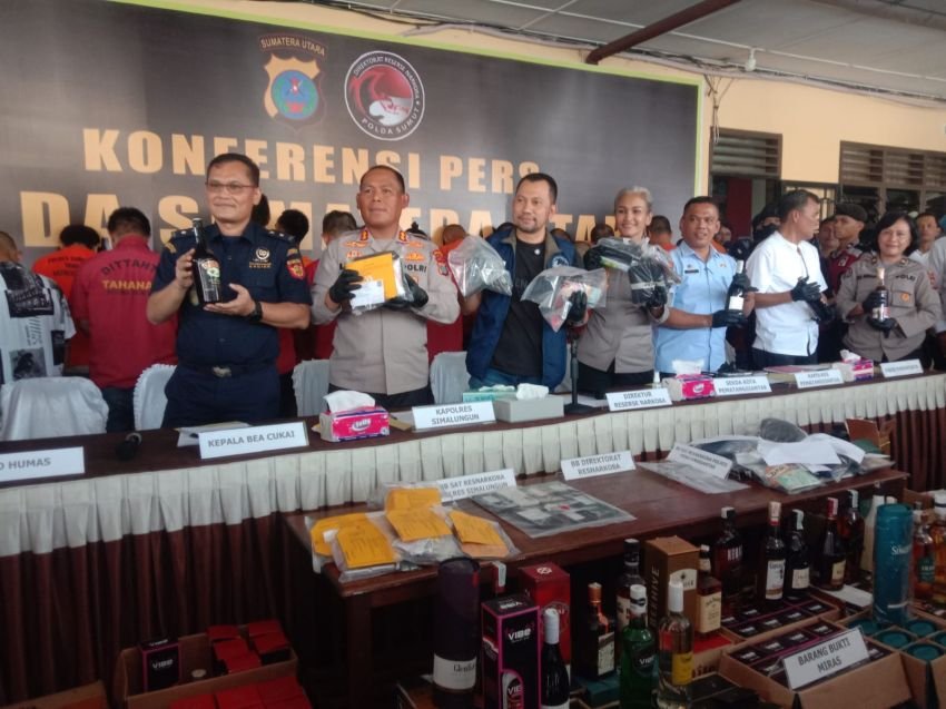 Berantas Narkoba dari Hulu ke Hiril, Poldasu Beberkan Capian Siantar-Simalungun