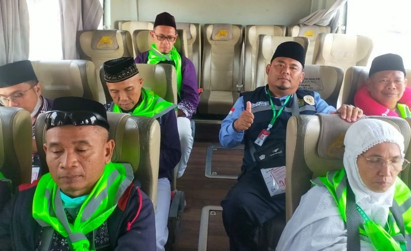 Jamaah Haji Kloter 09 Embarkasi Kualanamu Medan Tiba di Madinah