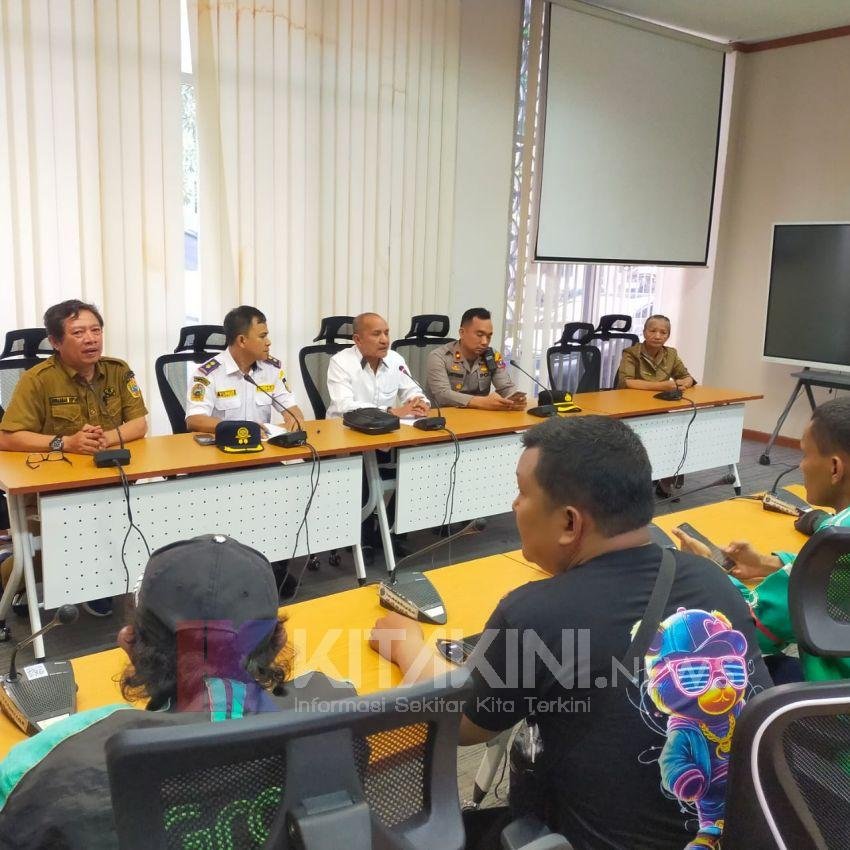 Frans Dante Terima Aspirasi Driver Ojol