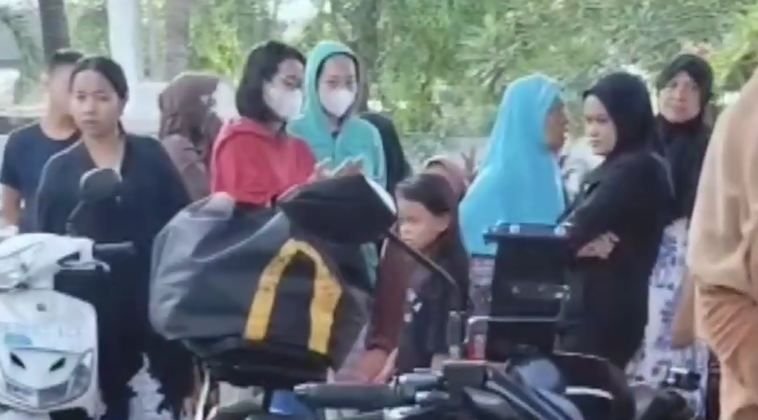 Driver Ojol Antar Orderan Mayat Bayi