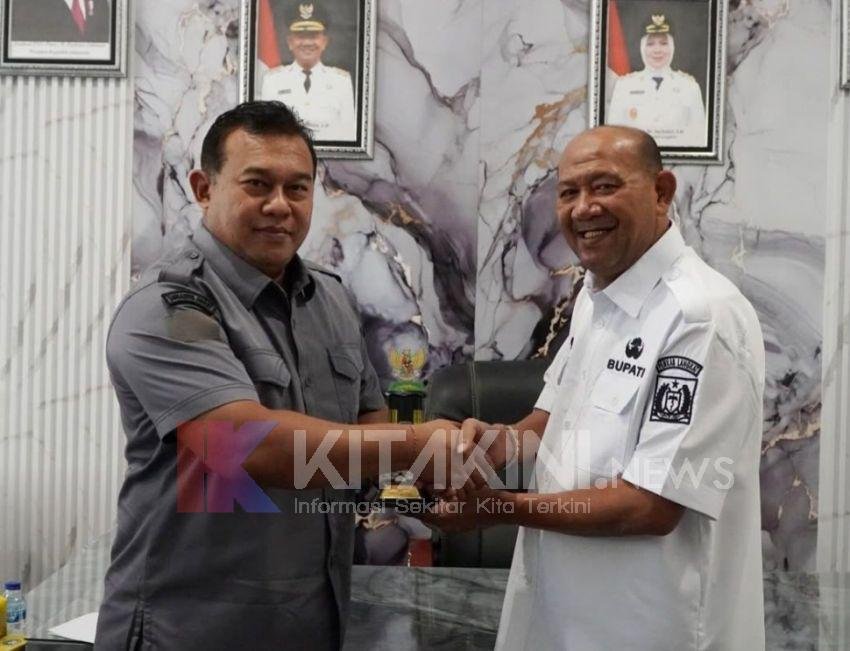 Syah Afandin Terima Kunjungan Tim Satgas Densus 88