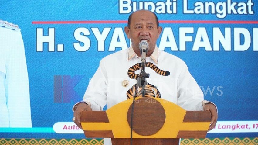 Bupati Langkat Syah Afandin Ajak Apdesi Jadi Garda Terdepan Pembangunan