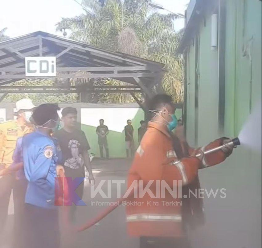 Diduga Korsleting Listrik, THM Cafe Duku Indah Terbakar