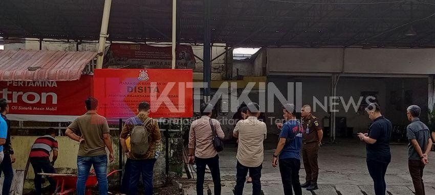 Kasus Dugaan Korupsi PT KAI Rp21 M, Kejari Medan Sita Tanah dan Bangunan