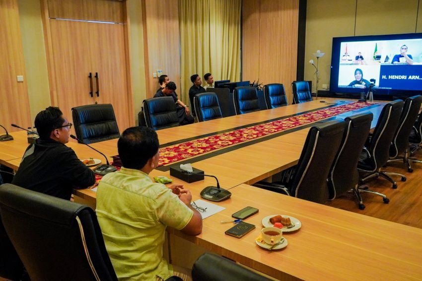 Wali Kota Medan Pimpin Pertemuan Virtual Kepengurusan Komwil I Apeksi