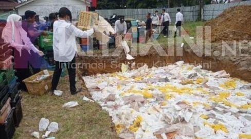 Sumut Musnahkan 14,6 Ton Mangga Thailand Asal Malaysia