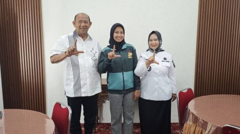 Prestasi Nadilla Khairani Disambut Hangat Bupati Langkat: Menjadi IInsipasi bagi Anak Muda