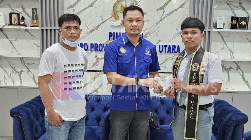 Ricky Anthony Fasilitasi Pelajar Langkat Berprestasi Tanding di Tingkat Nasional