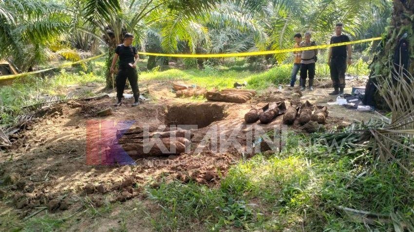 Warga Langkat Heboh Ada Temuan 20 Mortir Jadul di Hinai