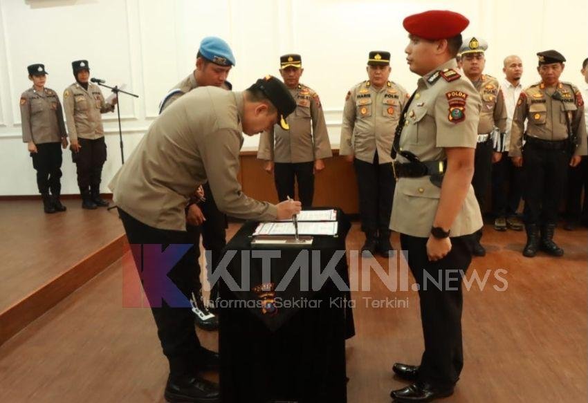 Kapolres Binjai Pimpin Sertijab Kasat Reskrim