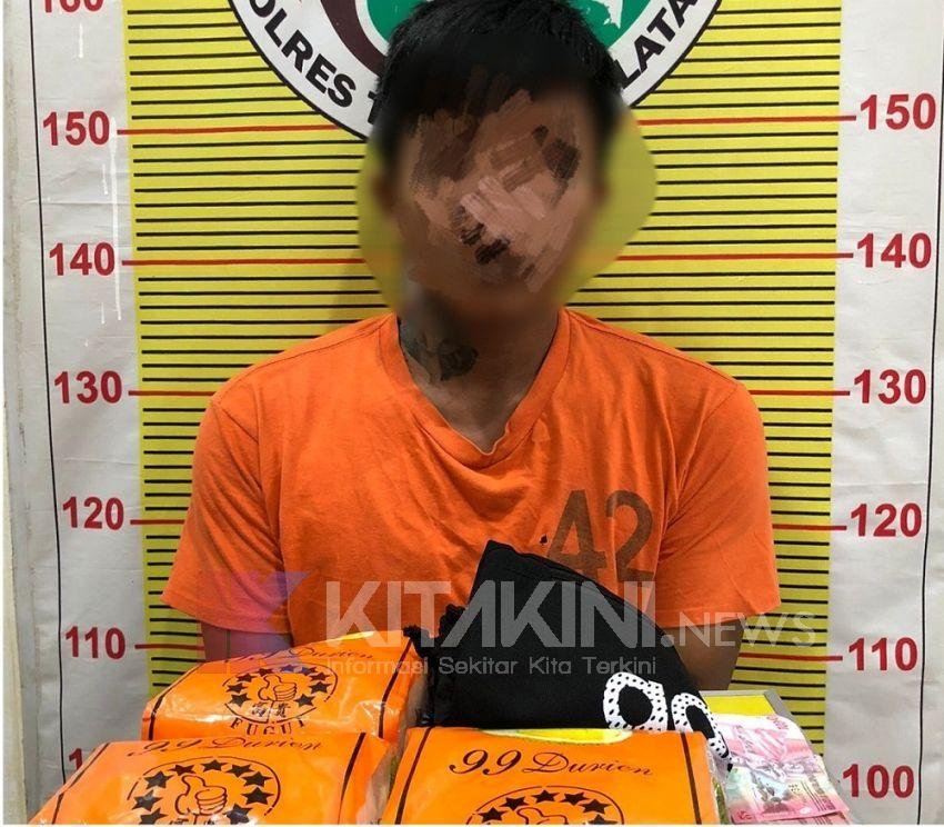 Pria Asal Simalungun Bawa 3 Kg Sabu ke Kamar Hotel di Gunungtua Paluta