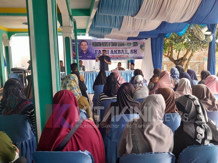 Warga Kelurahan Harjosari, Amplas Keluhkan Kenaikan Harga Beras dan Banjir