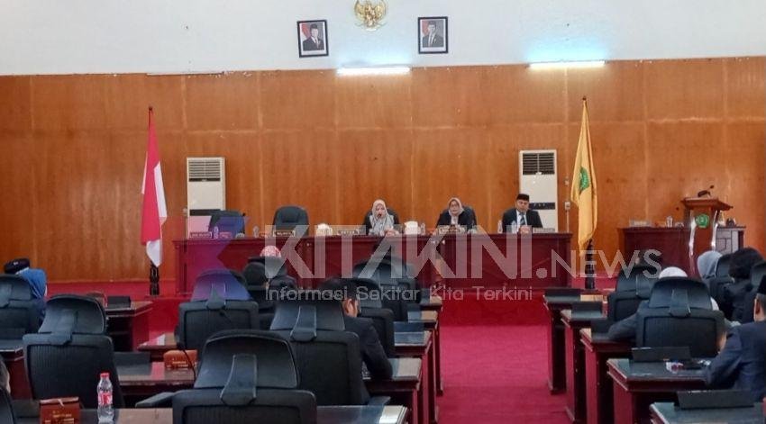 Walikota Padangsidimpuan Tak Hadir, Rapat Paripurna LKPj Diskors