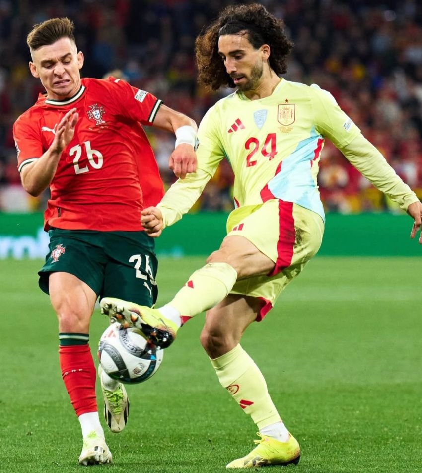 Portugal vs Spanyol Berakhir Imbang 2-2, Lanjut ke Babak Tambahan di Final UEFA Nations League