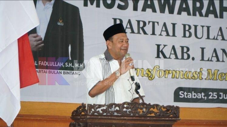 Hadiri Muscab VI PBB, Ondim Dorong Sinergi Politik Untuk Pembangunan Daerah