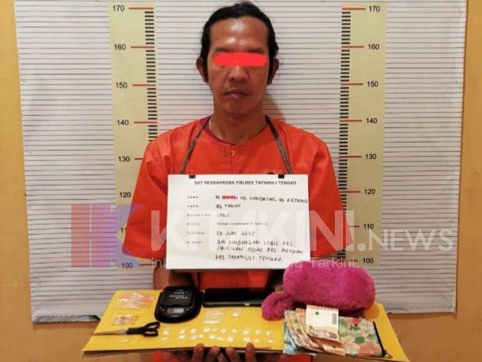 Polres Tapteng Gagalkan Peredaran 22 Paket Sabu di Pandan