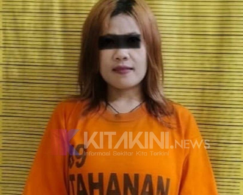 Polres Binjai Tangkap IRT Cantik Nyambi Jual Narkoba