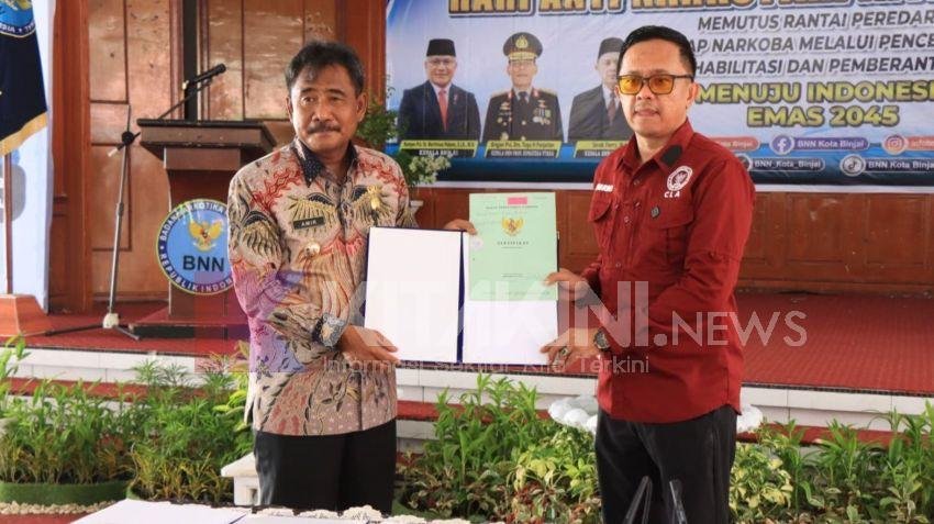 Peringatan HANI 2025, Pemko Binjai Kukuhkan Komitmen Menuju Kota Bebas Narkoba