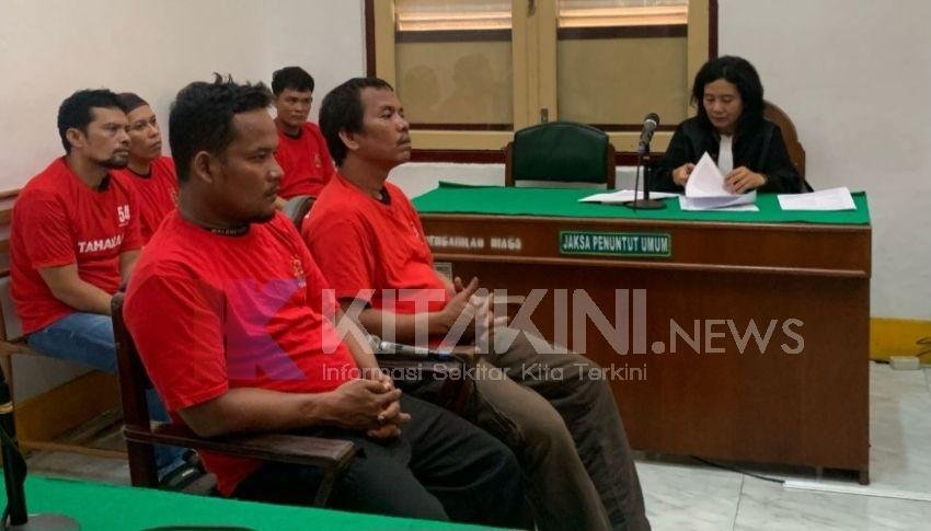 Empat Kurir 40 Kg Sabu Dihukum Mati
