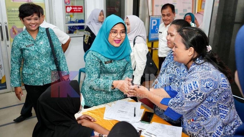 Peringati Harganas ke-32, TP PKK Kota Binjai Dukung Pelaksanaan KB Serentak