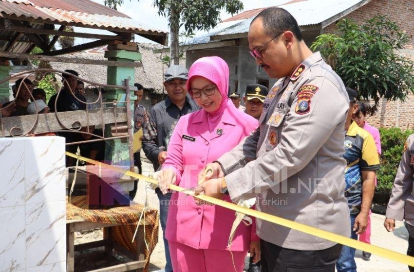 Wujud Kepedulian Polri, Polres Langkat Resmikan Sumur Bor “Sang Bhayangkara”