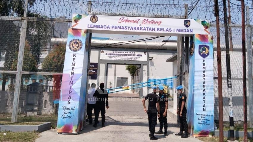 Lapas Medan Larang Wartawan Meliput Kedatangan Menteri Imipas