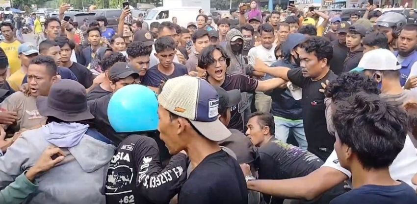 Eksekusi Lahan Pemukiman di Tanjung Mulia Ricuh, Tiga Orang Kepling Terluka