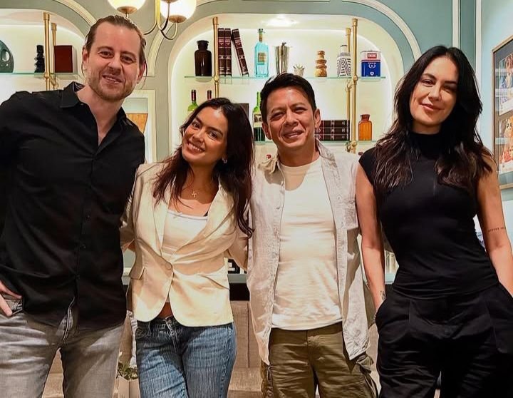 Sophia Latjuba Reuni dengan Dua Mantan Pacar Sekaligus