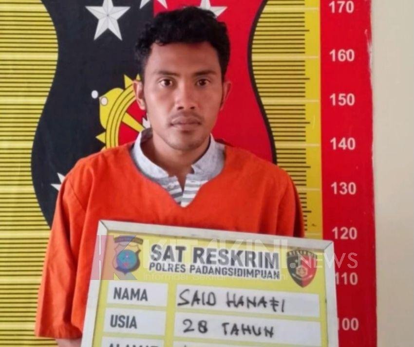 Polres Sidimpuan Tangkap Pelaku Pembacokan Penjual Bakso Keliling