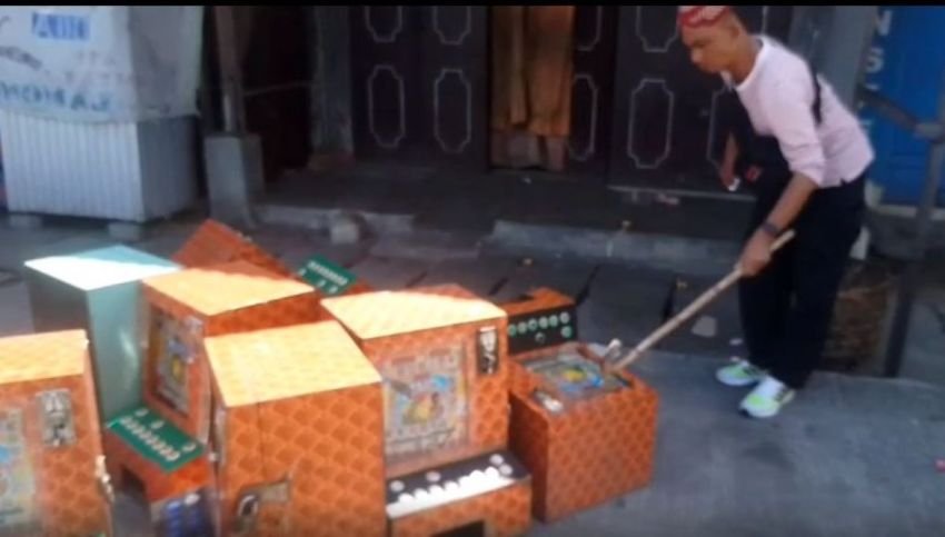 Bakar Mesin Judi, Warga dan Tokoh Agama Belawan Gerebek Lokasi Perjudian