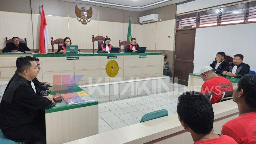 Barang Bukti Lombek Cs Diduga Digunakan Untuk Menjerat Rahmadi
