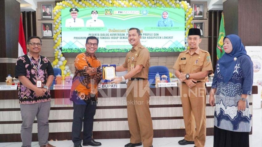 Pemkab Langkat Sambut Baik Kolaborasi Yayasan Fondasi Hidup untuk Sejahterakan Masyarakat