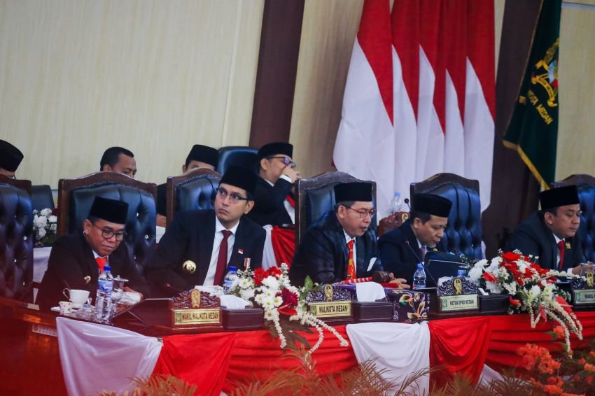 Wali Kota Medan Hadiri Rapat Paripurna Dengarkan Pidato Kenegaraan Presiden