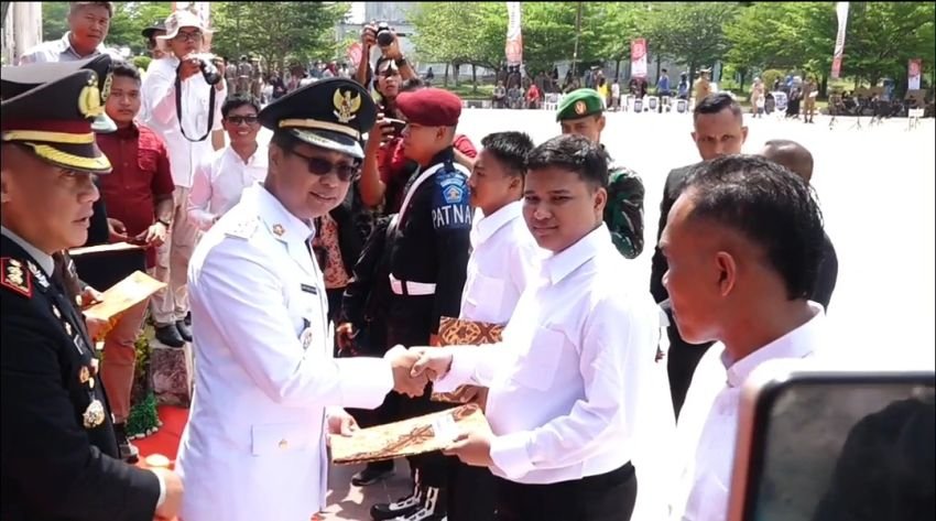 Ratusan Warga Binaan Lapas Bagansiapiapi Terima Remisi