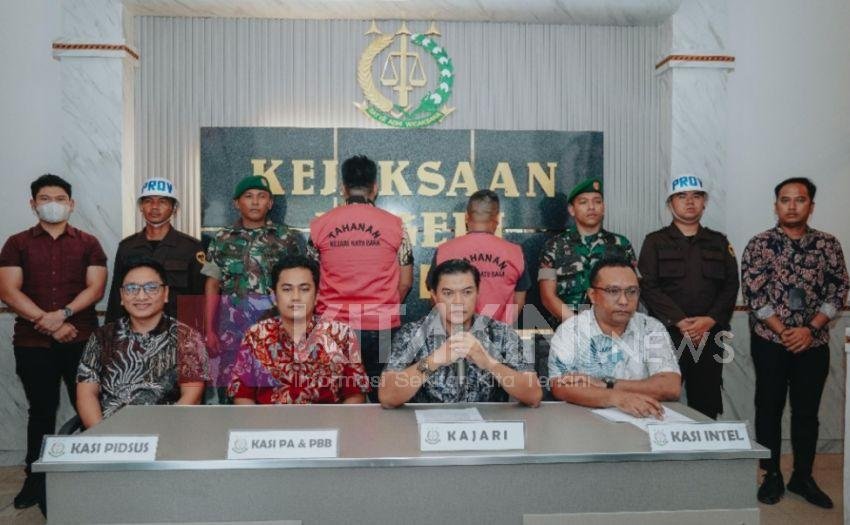 Korupsi Gaji Petugas Kebersihan, Kadis dan Bendahara Perkim LH Batubara Ditahan