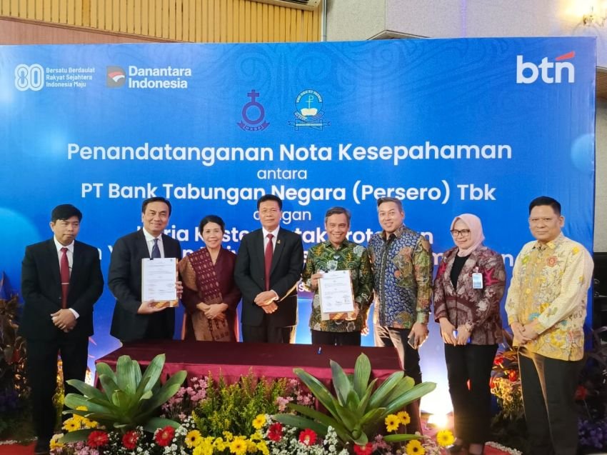 BTN Siap Layani Transaksi Perbankan 6,5 Juta Jemaat HKBP