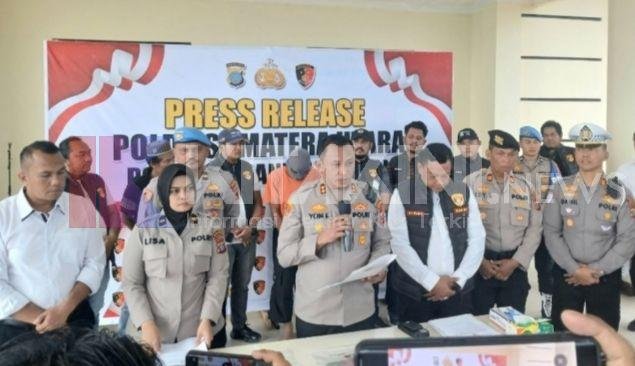 Polres Tapsel Ungkap Kasus Pembunuhan di Paluta