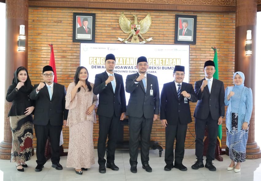 Bobby Lantik Ardian Surbakti Pimpin Perumda Tirtanadi