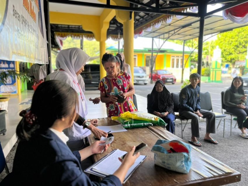 Begini Gerakan Pangan Murah di Medan Petisah