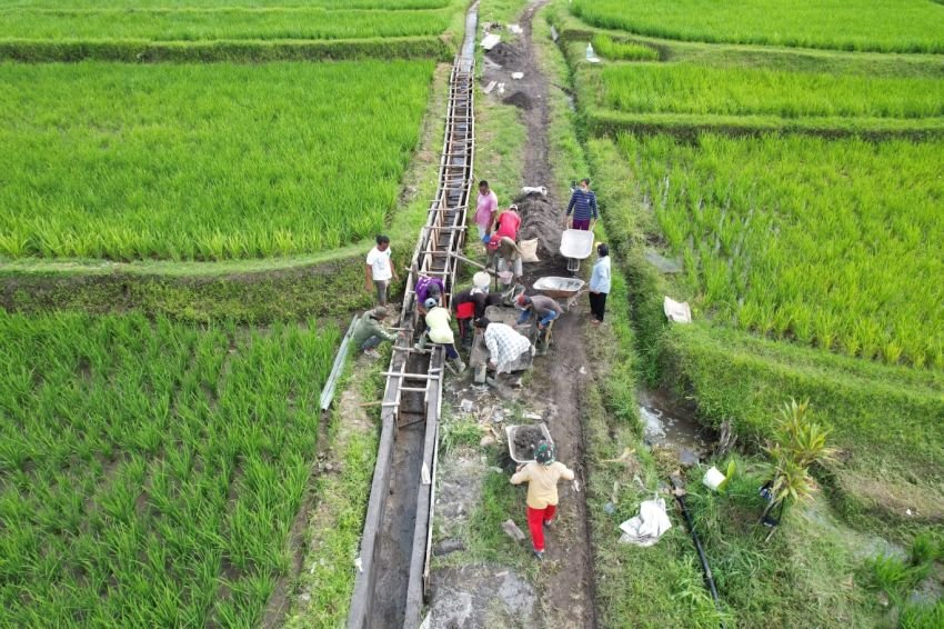 Program P3-TGAI Kementerian PUPR Tingkatkan Kesejahteraan Petani di Sumatera Utara