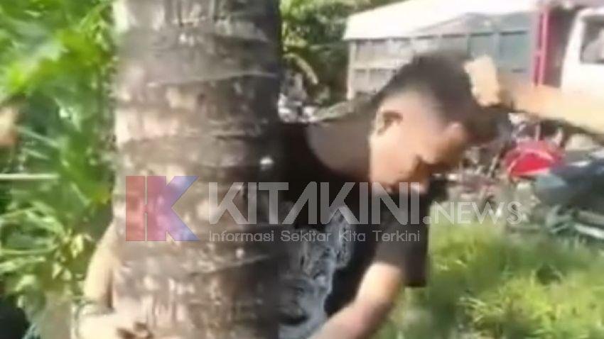 Sopir Taksi Daring Dibegal, Berhasil Selamat Setelah Banting Setir Hingga Mobil Terbalik