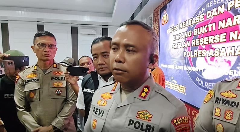 Oknum Brimob Terlibat Sebagai Transporter, Disita Puluhan Kilogram Sabu