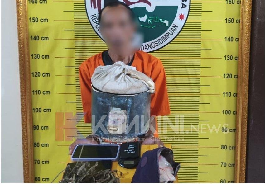 Residivis di Padangsidimpuan Ketahuan Simpan Ganja Dalam Magic Com
