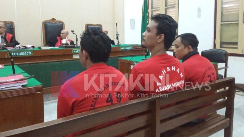 Aniaya Mandor Bus Sutra, Tiga Preman Terminal Dituntut 3,5 Tahun Penjara