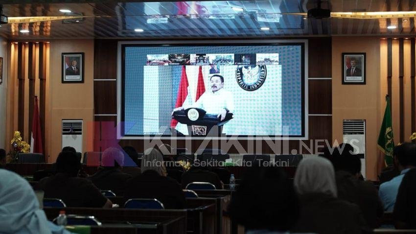 Jaksa Agung Buka Rapat Evaluasi Capaian Kerja Kejaksaan RI Semester I/2025