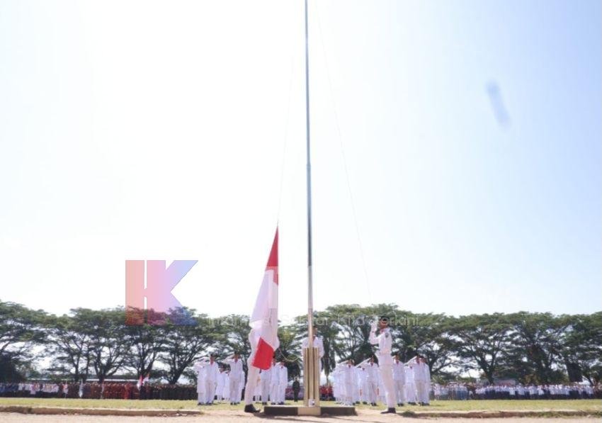 Lagu Indonesia Raya Selesai Dikumandangkan, Merah Putih Tak Naik