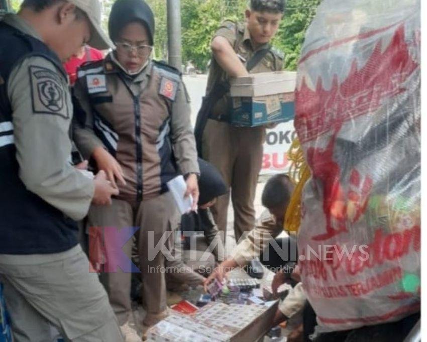 Bea Cukai dan Satpol PP Padangsidimpuan Gencar Razia Rokok Ilegal